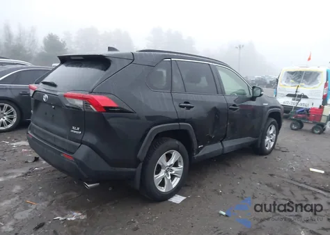 2019 Toyota Rav4 Hybrid Xle from USA, damaged, VIN JTMRWRFV9KD024726